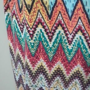 Stretchy pants Cato size L mulitcolored